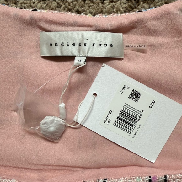 Endless Rose Women's Multi Tweed Fitted Dress - Picture 5 of 7